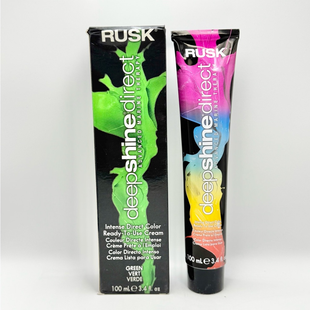 Rusk Deepshine Direct Intense Hair Color Cream - Green